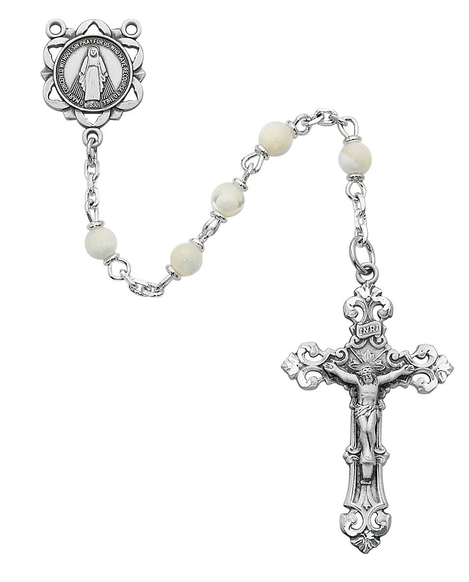 Sterling Crucifix & Center Rosaries